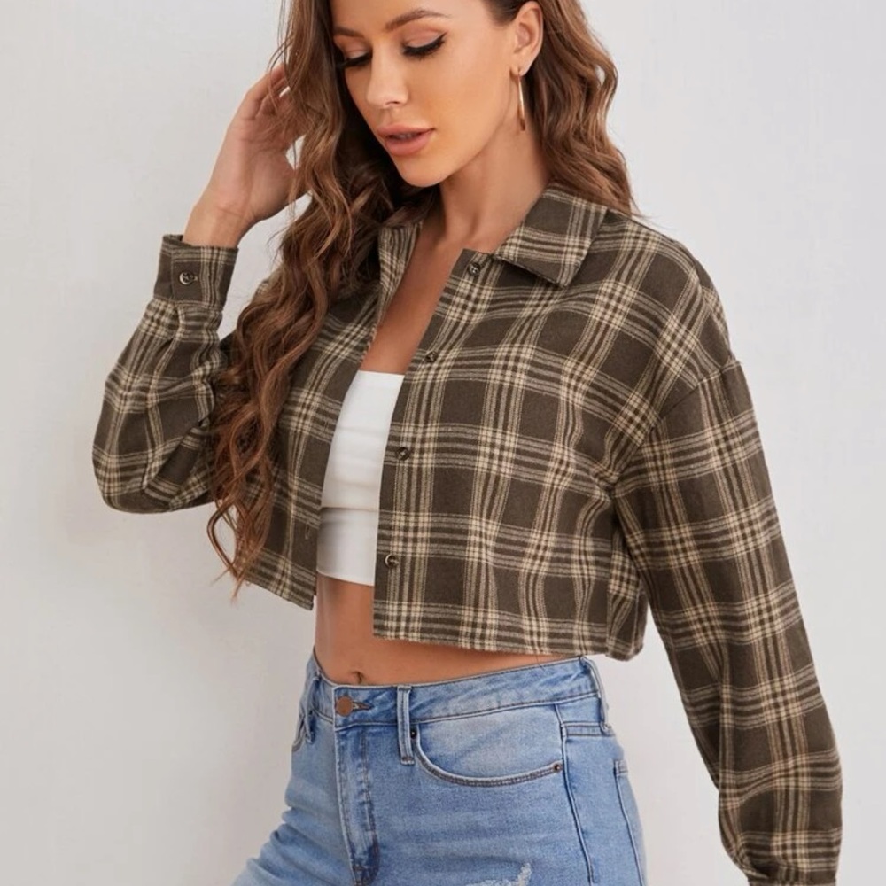 Cropped Flannel